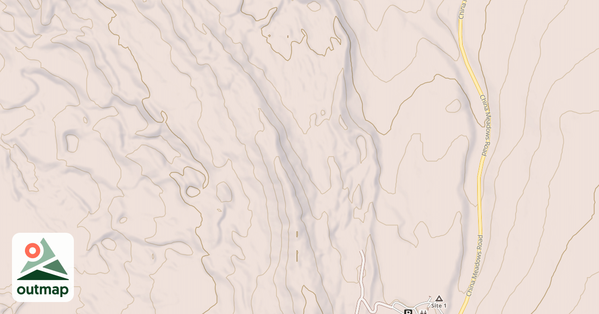 Map of Dead Horse Atv Warm Up Loop
