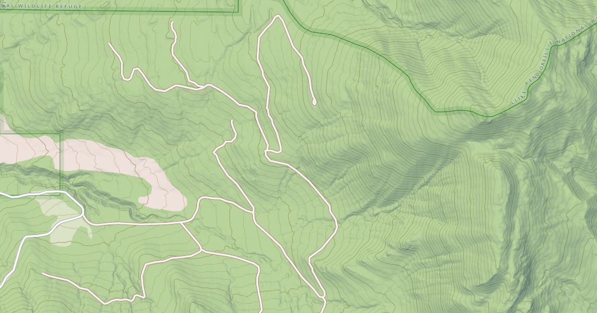 Map preview of TWELVE MILE