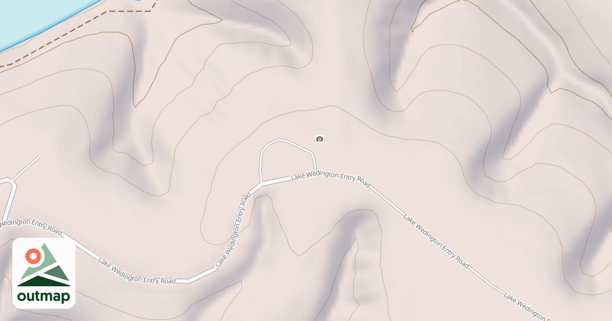 Map of WEDINGTON CABINS 6 TO 8