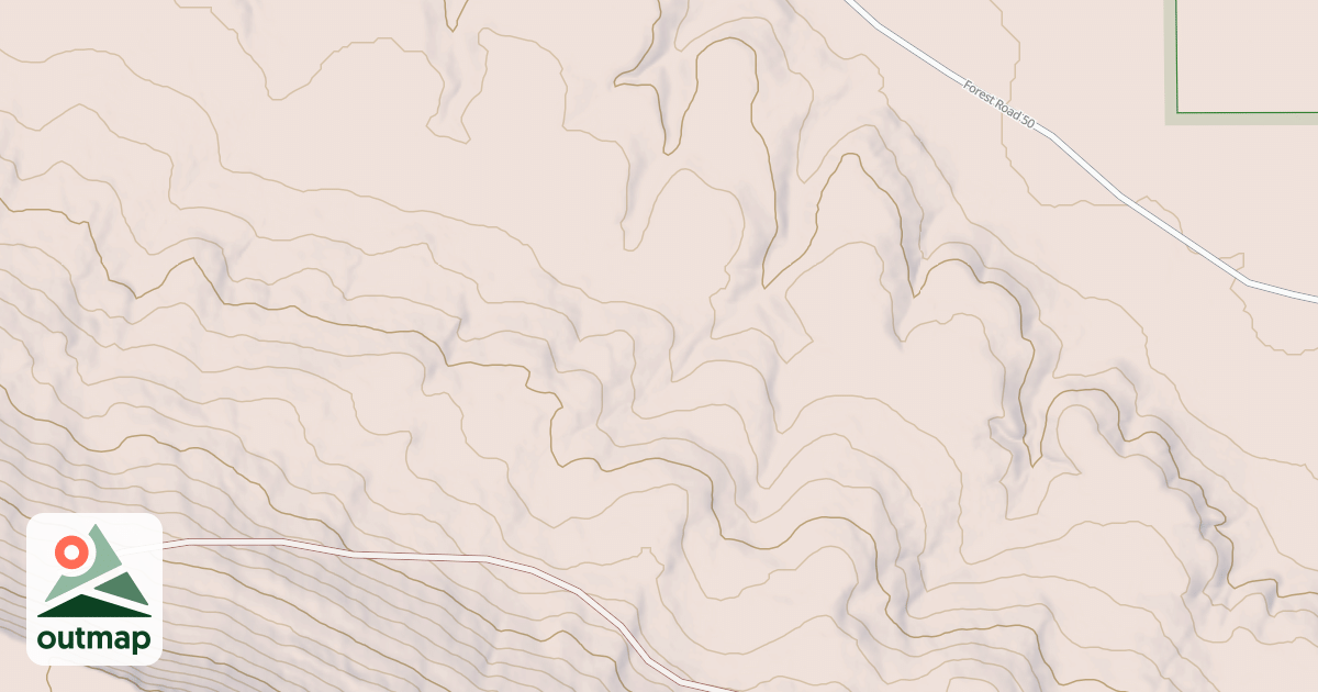 Map of USFS National Forest System Roads {953A6F27-9CC1-4EA3-B594-6C794450C05A}
