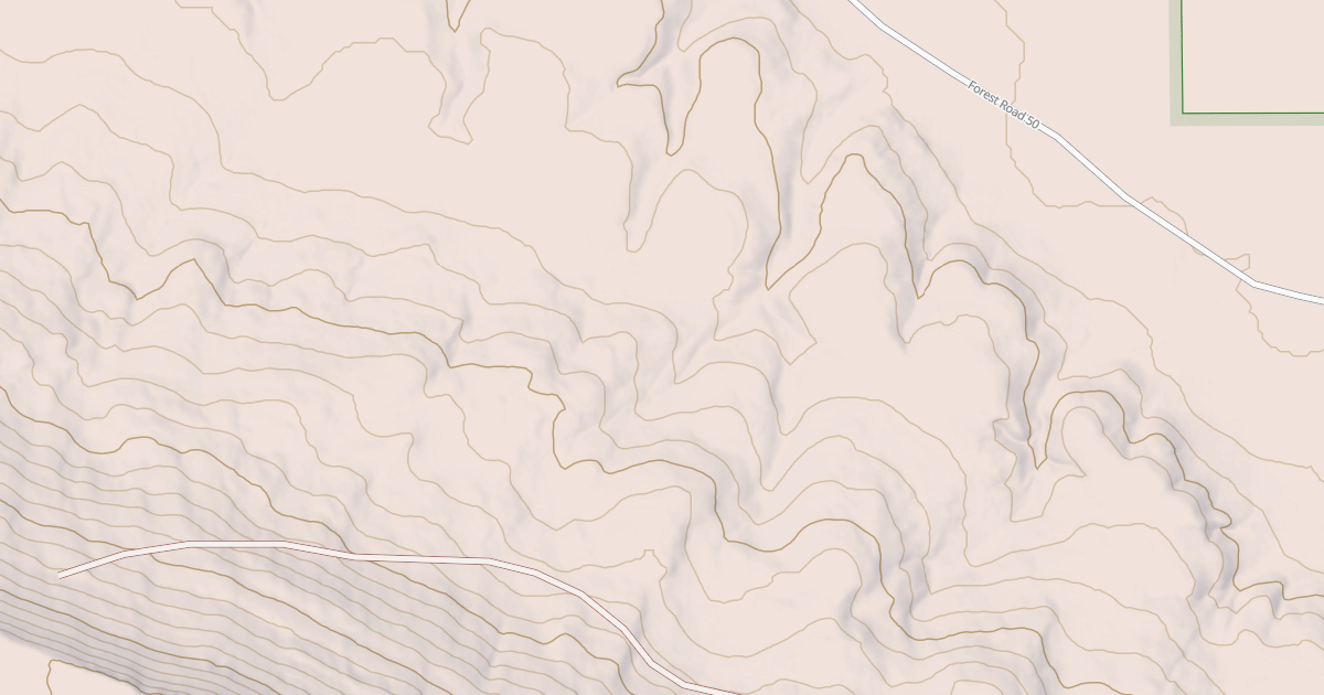 Map preview of USFS National Forest System Roads {953A6F27-9CC1-4EA3-B594-6C794450C05A}