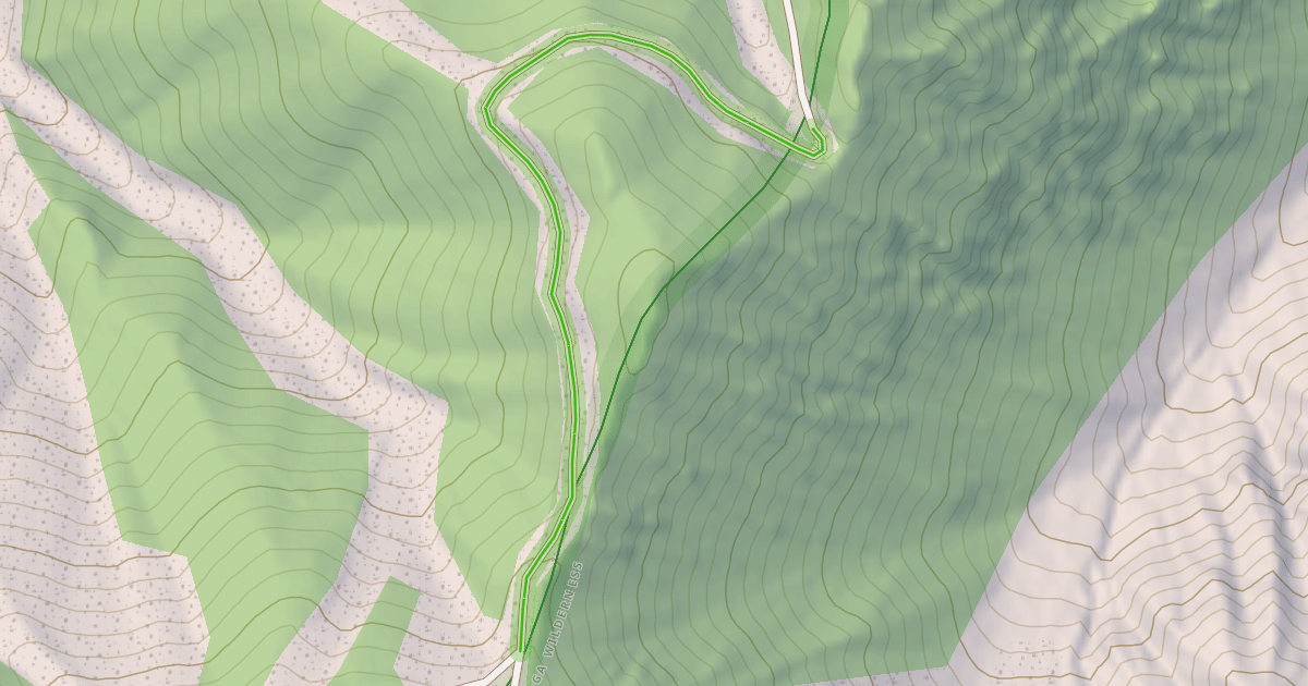 Map preview of Three Ts Trail