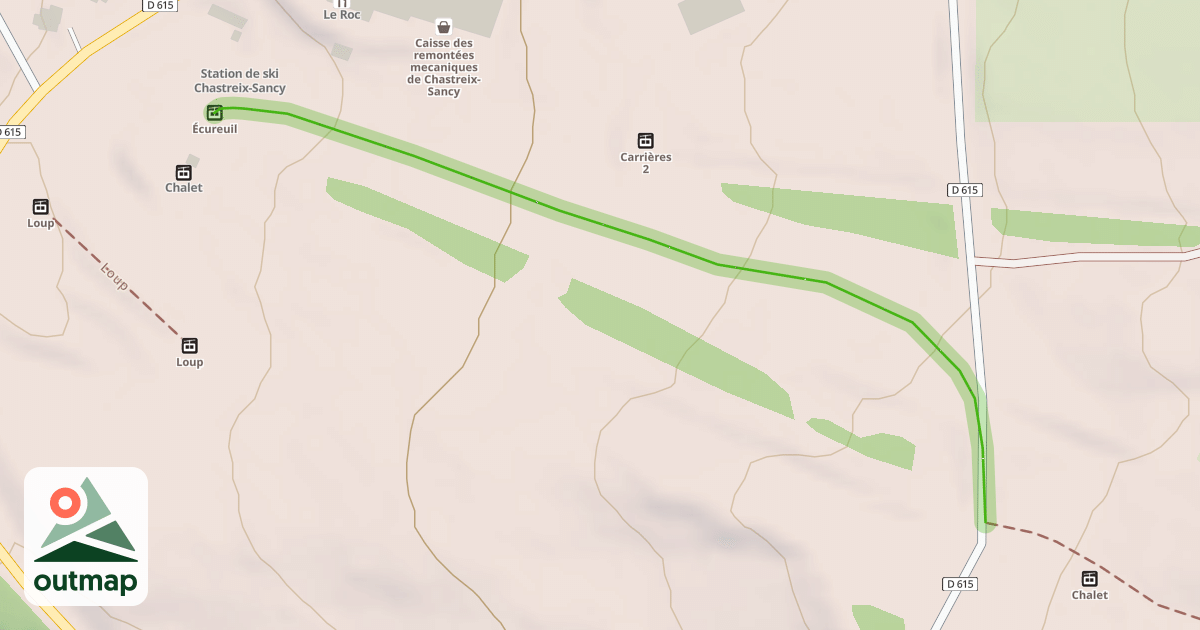 Map of L'École