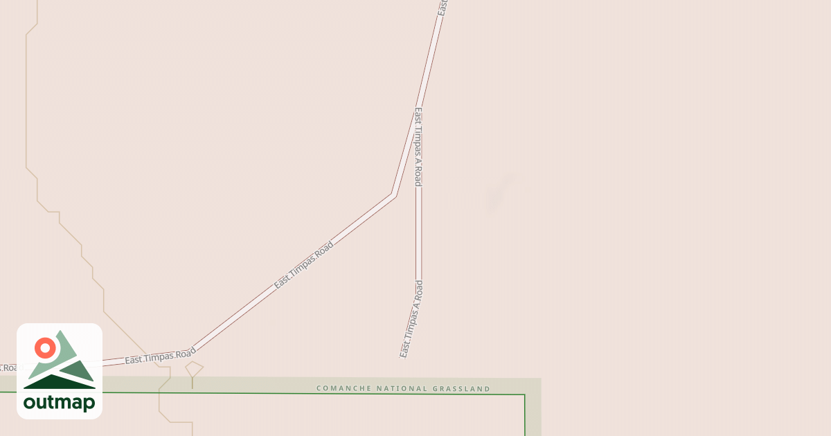 Map of EAST TIMPAS A