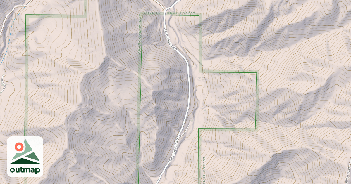 Map of DERBY CANYON