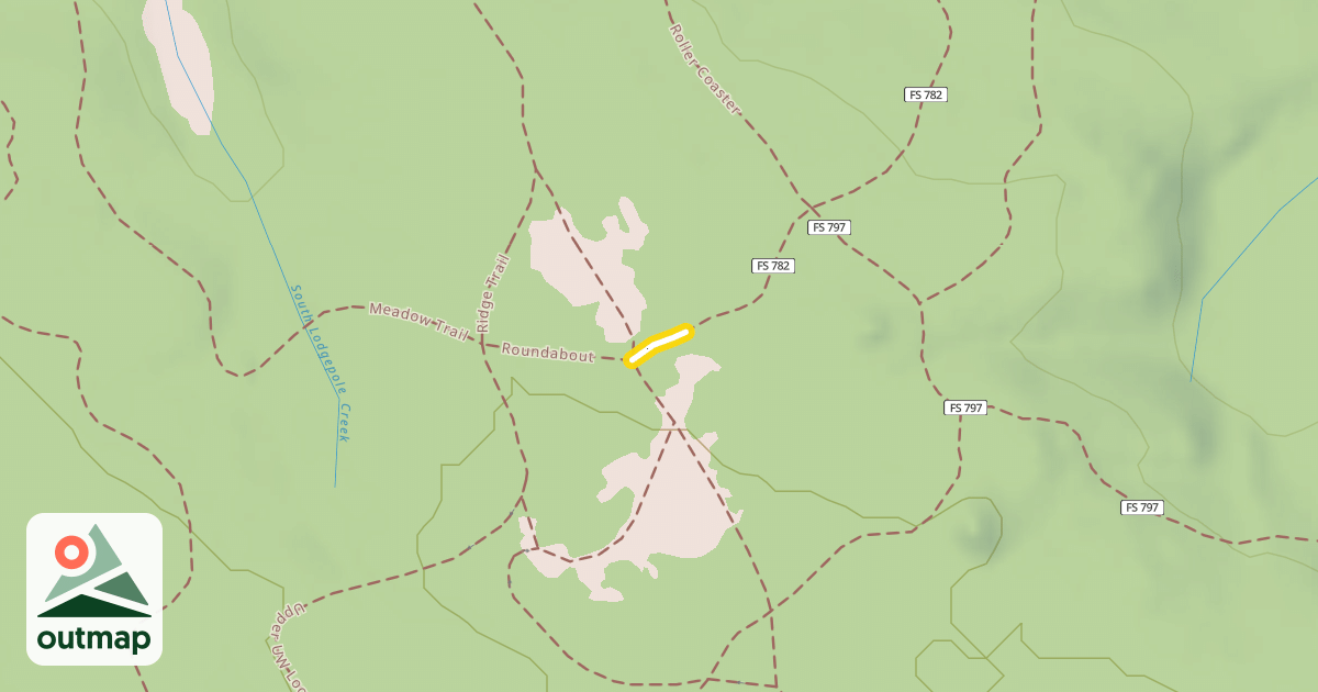 Map of Lower UW Trail