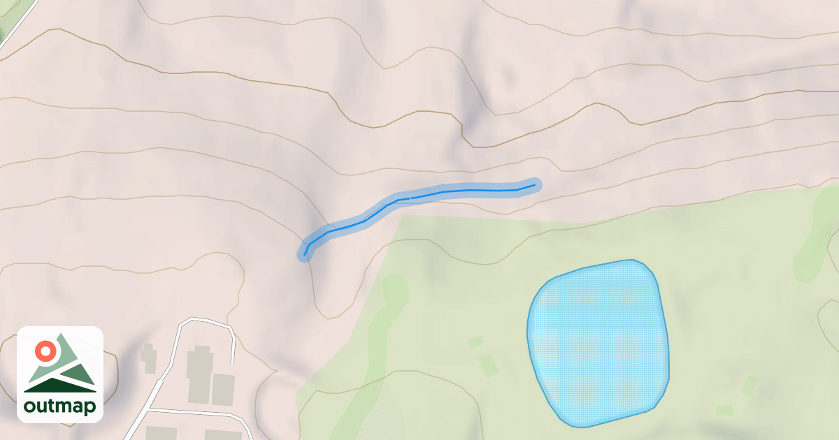 Map of Sadie's Slide