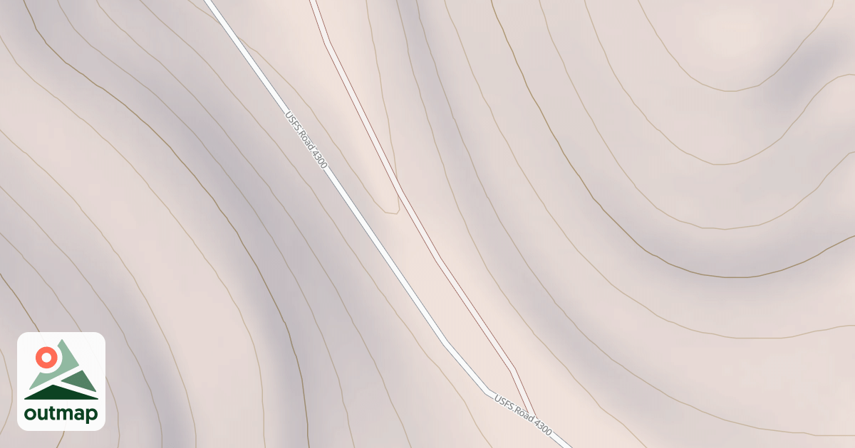 Map of KITCHEN RIDGE