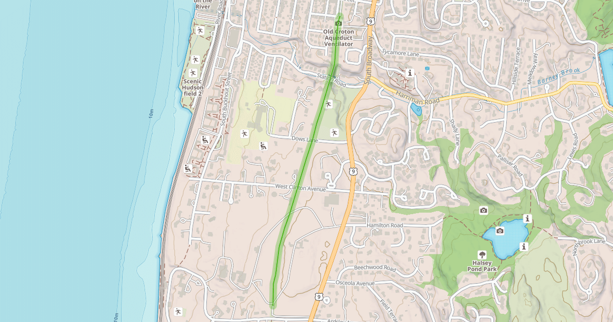 Map preview of Old Croton Aqueduct Trail