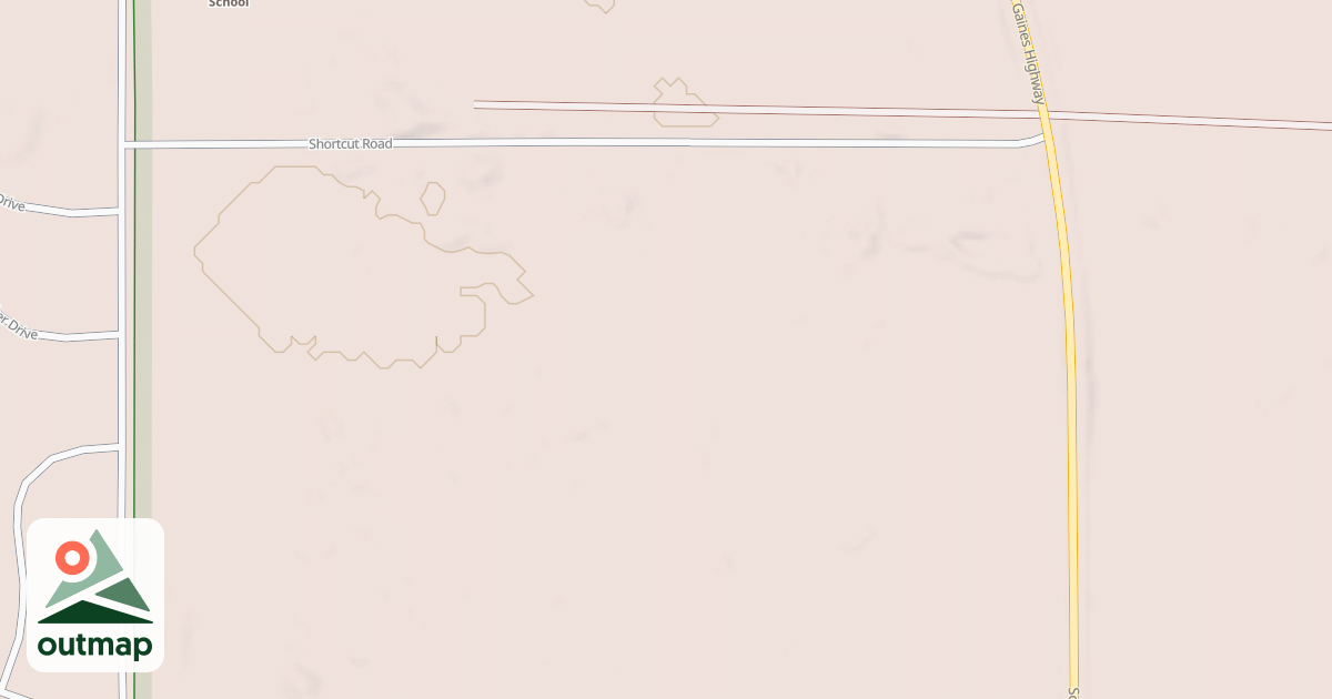 Map of Kinross Motorcycle Trail