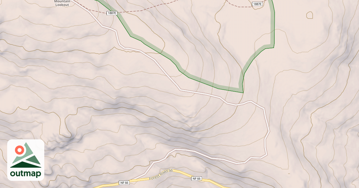 Map of RUSSEL MTN. L.O./SUGARLOAF TH