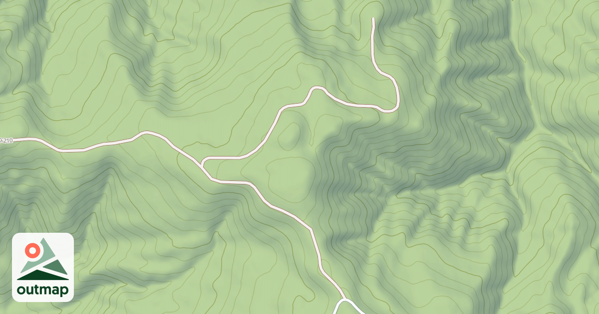 Map of USFS Motor Vehicle Use Map Roads {D638FE79-AA4D-4851-AA0A-E2A0977D0296}