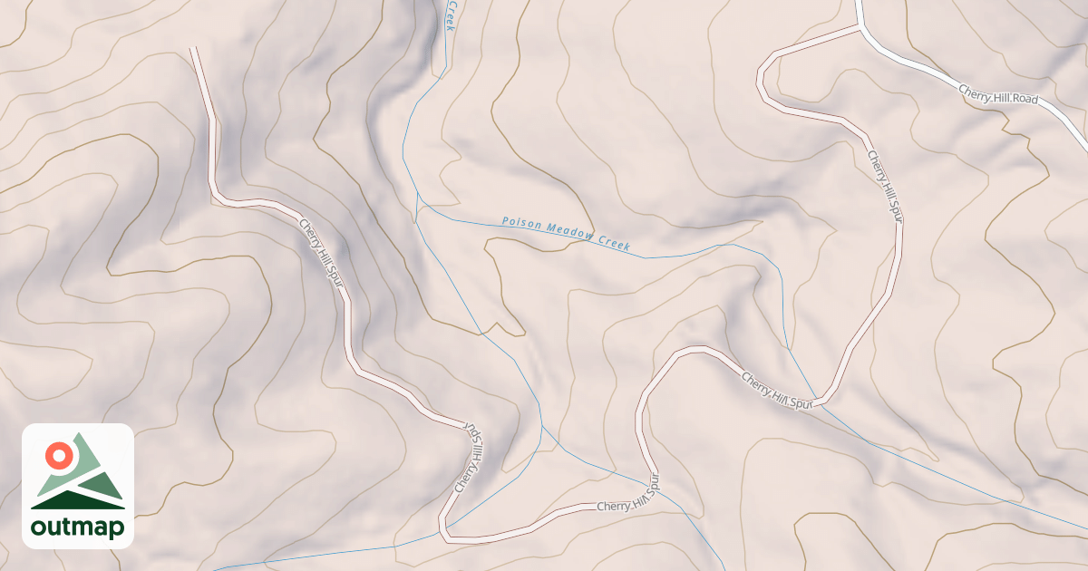 Map of CHERRY HILL