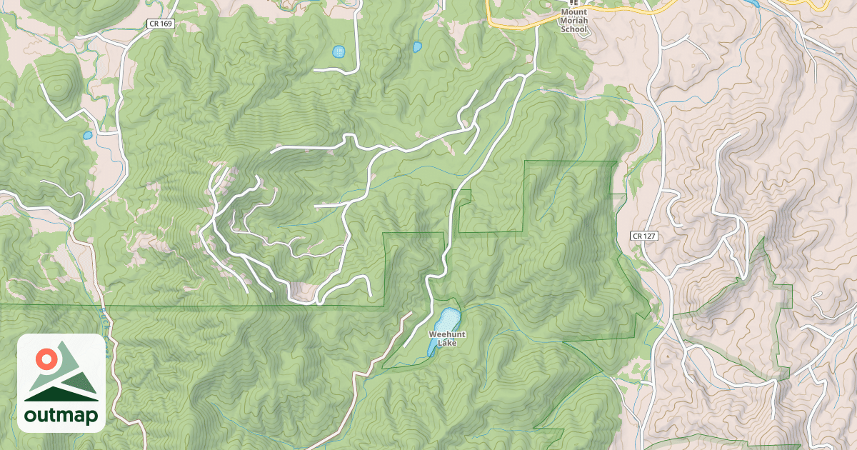 Map of MCCLURE CREEK