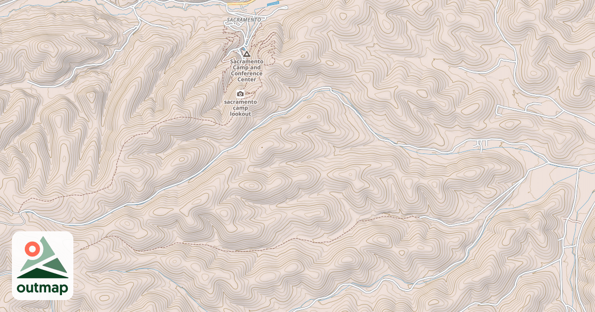 Map of SEEP CANYON