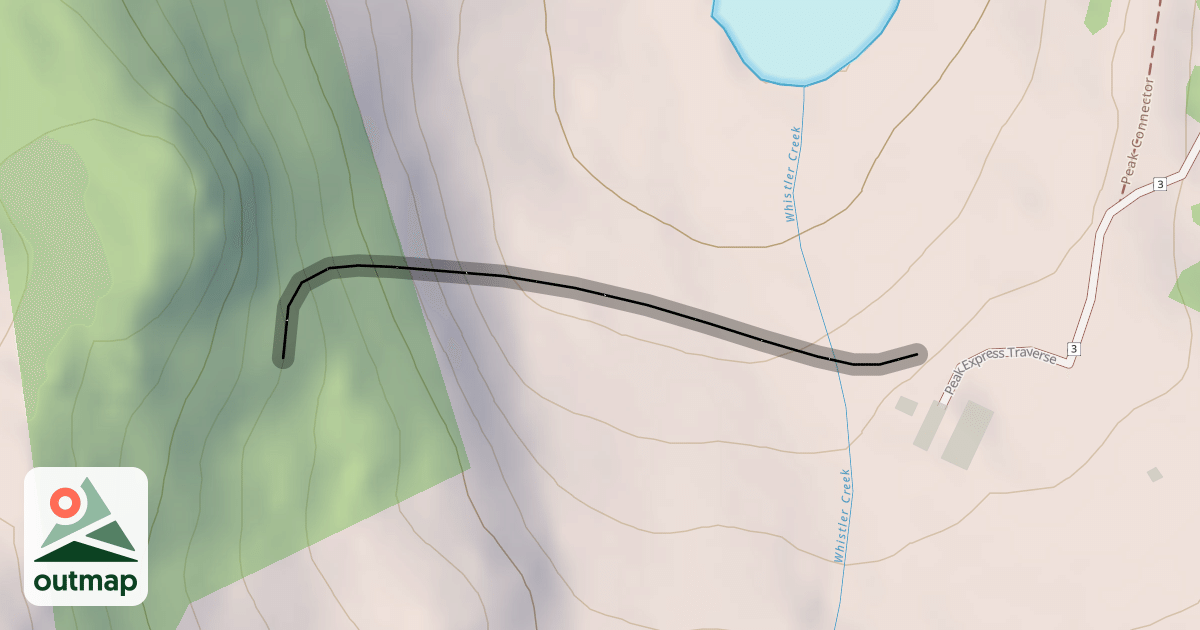 Map of Waterfall Cliffs Drop