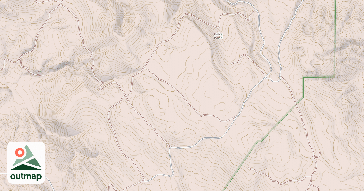 Map of 3678 D MIDDLE MINERAL