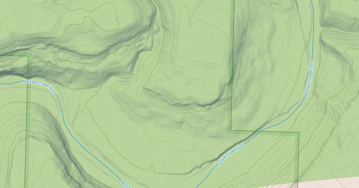Map preview of USFS National Forest System Roads {BAFA31E0-A6B7-4733-841E-1194CAFB67FD}