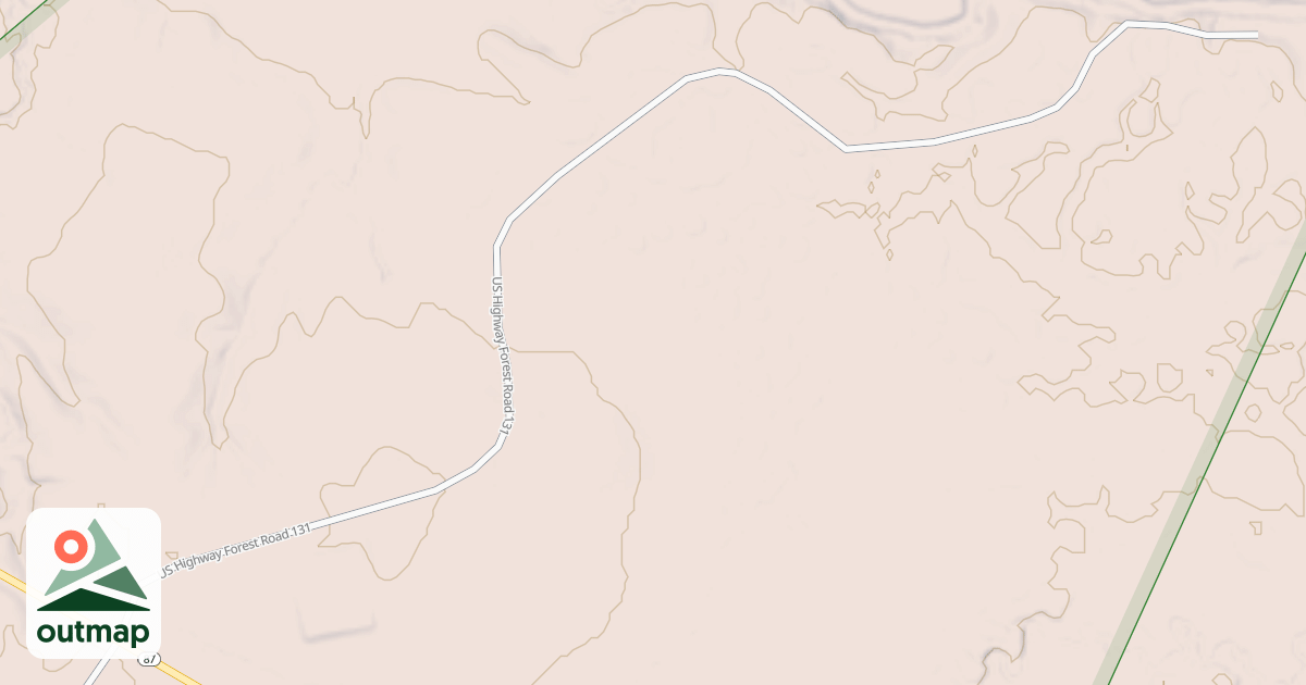 Map of USFS Motor Vehicle Use Map Roads {EE114A5A-F3A7-4F42-9C7A-13E96B472D4C}