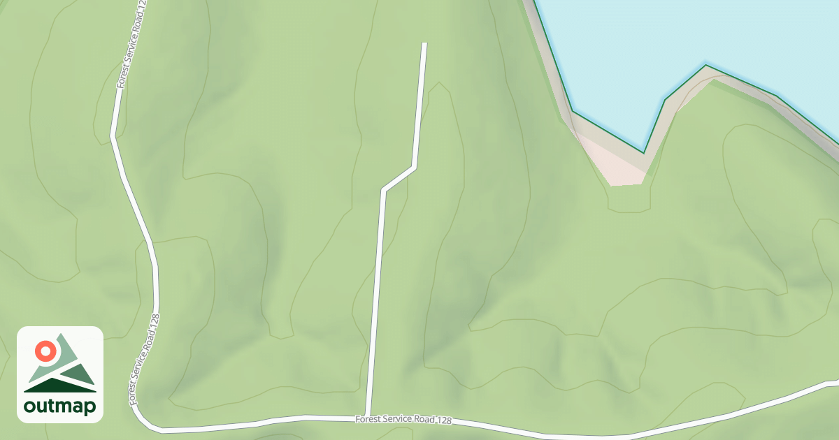 Map of JACOB LADY CEMETERY ACCESS