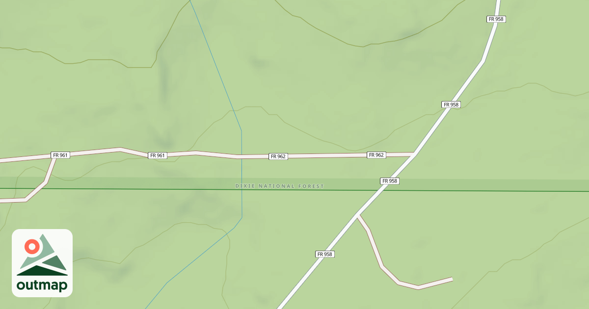 Map of USFS Motor Vehicle Use Map Roads {B492B243-1979-442B-B895-65E86343B54B}