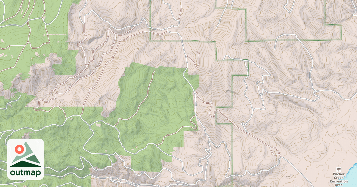 Map of PORCUPINE ROAD