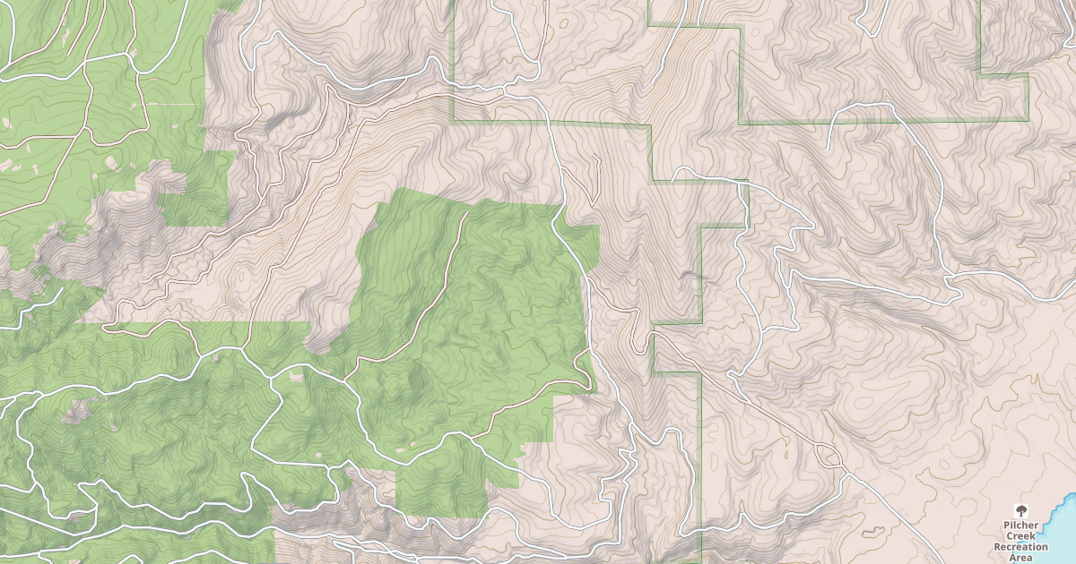 Map preview of PORCUPINE ROAD