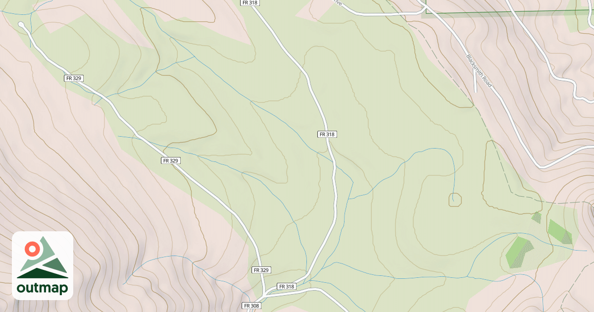 Map of BUCKRAKE DRIVE