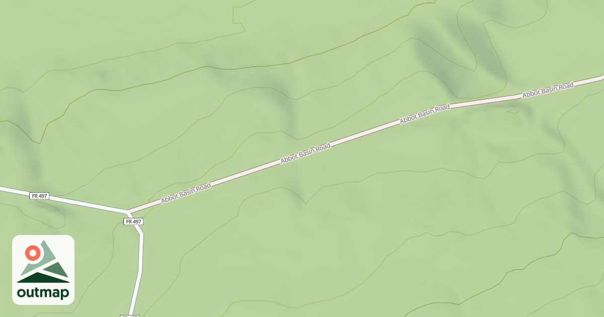 Map of ABBOT BASIN