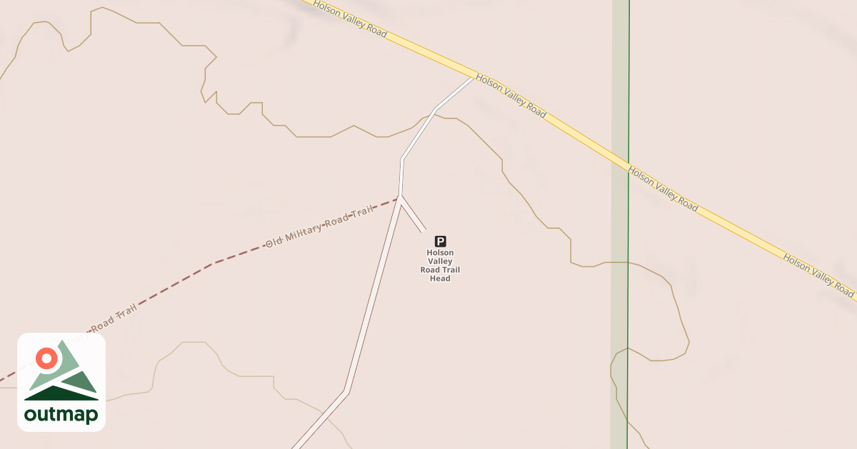 Map of BOARDSTAND TRAILHEAD