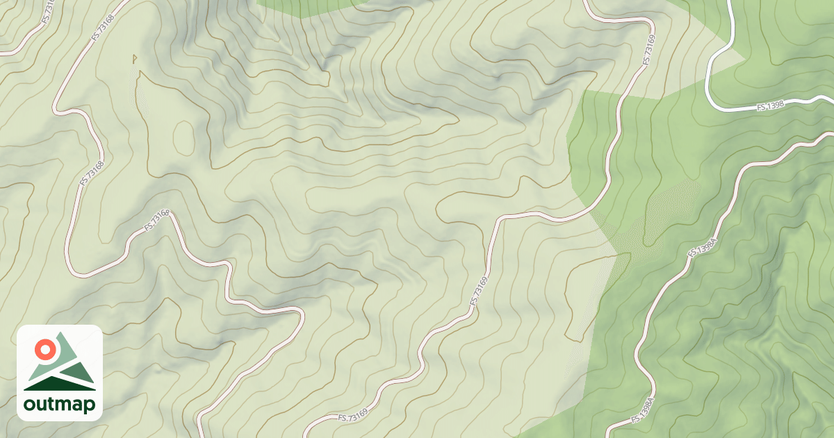 Map of (FDR) CAMERON CREEK