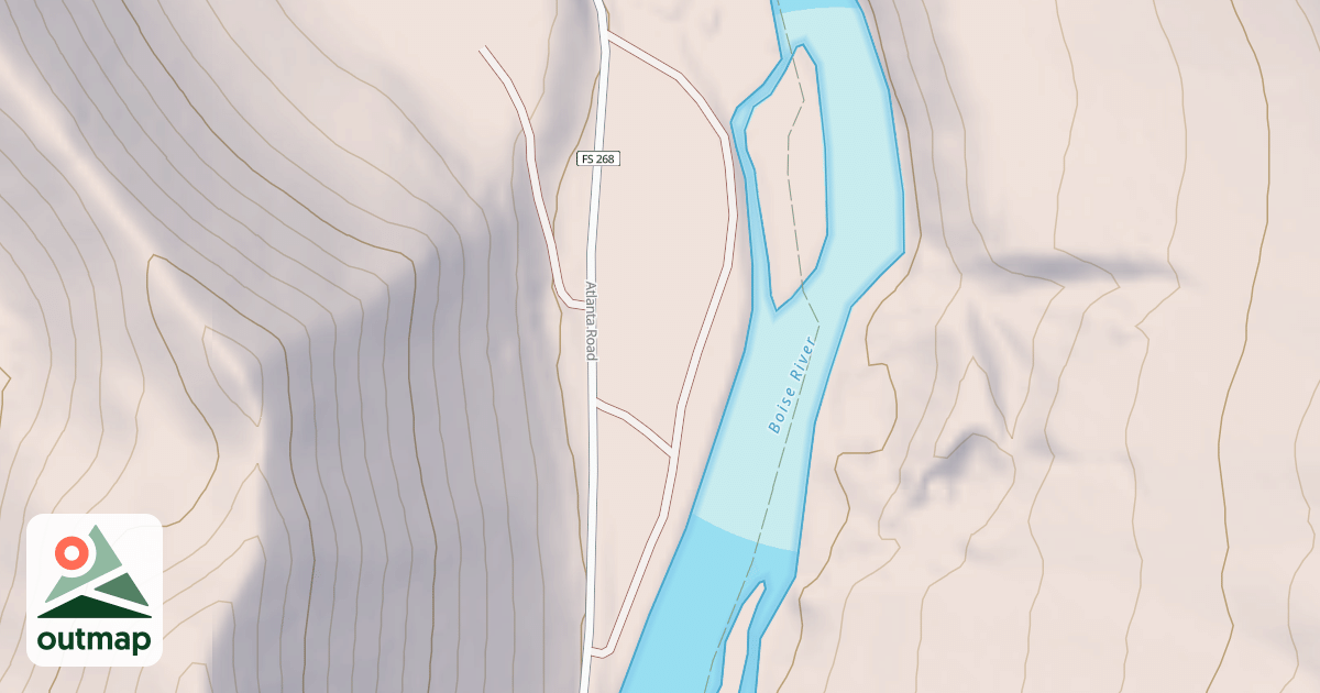 Map of GAUGING STATION