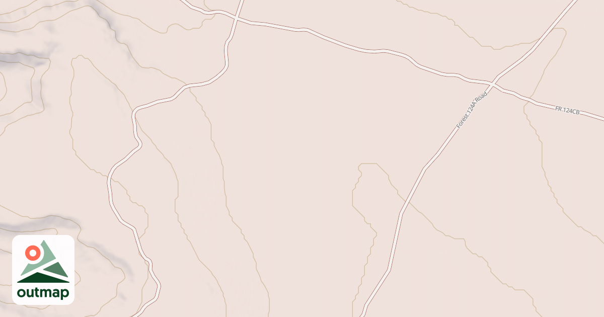 Map of USFS National Forest System Roads {6ED218AB-AC03-4687-AEDE-37C12747EEB9}