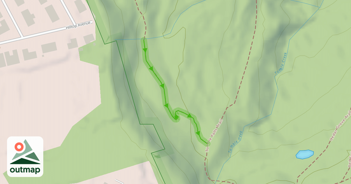 Map of Shady Lane