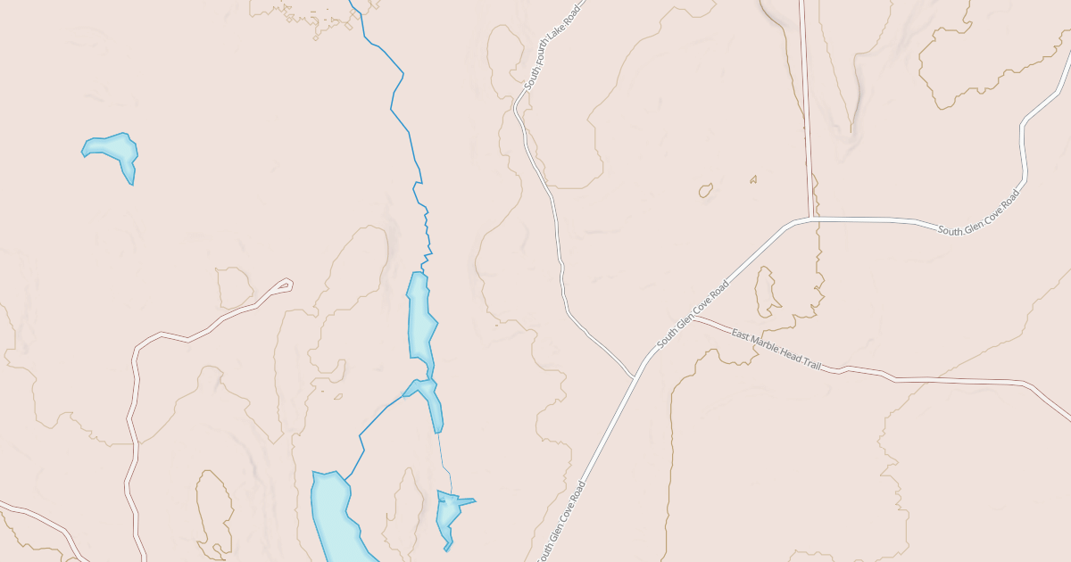 Map preview of Drummond Island Trail