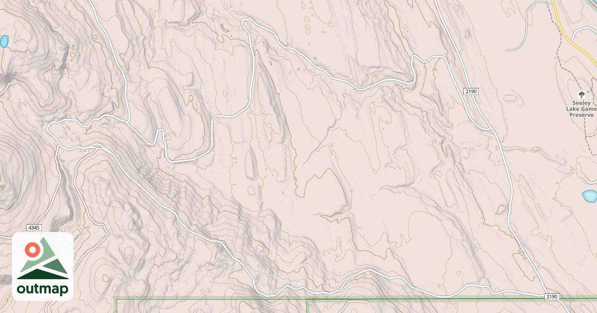 Map of ARCHIBALD LOOP