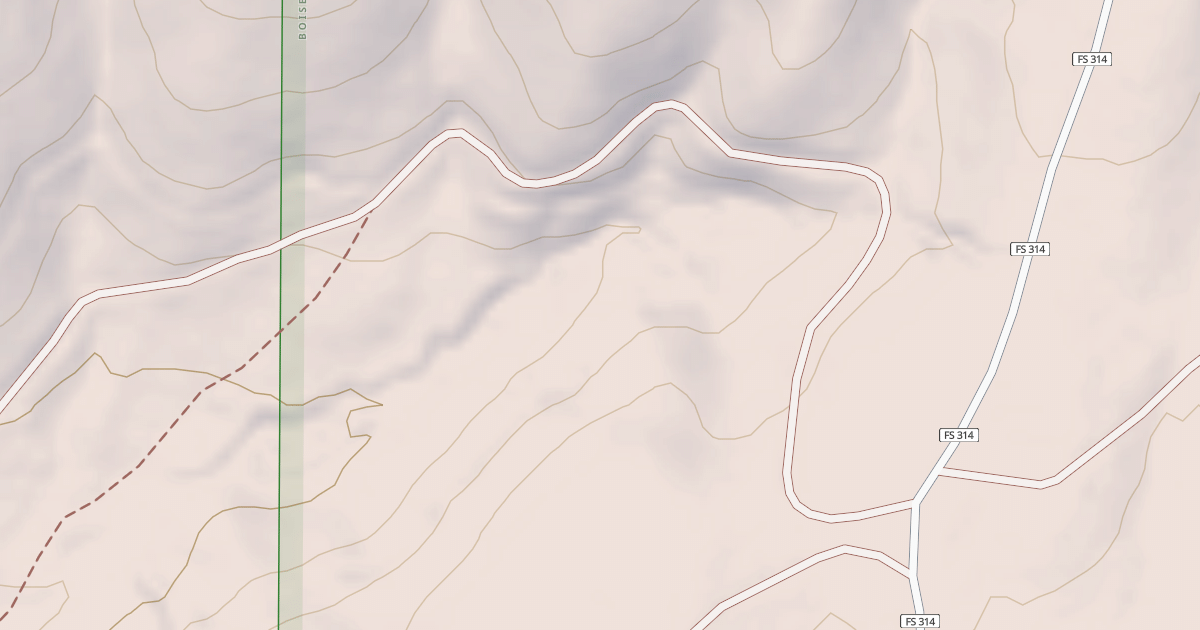 Map preview of BEAR RUN - ELDORADO GULCH