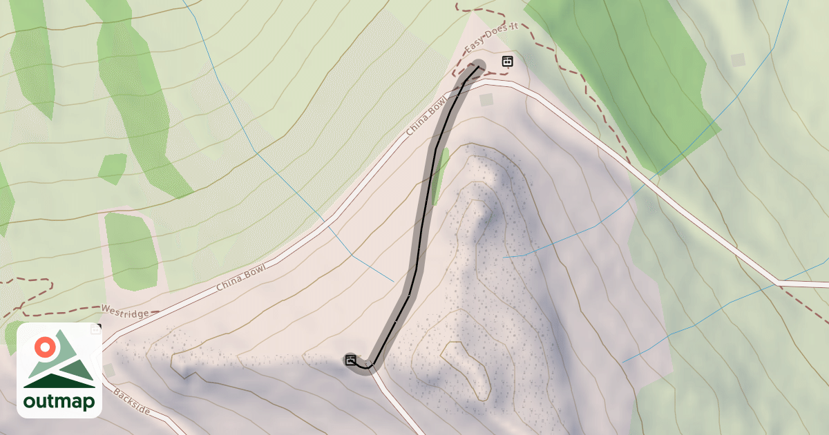 Map of Cat Track
