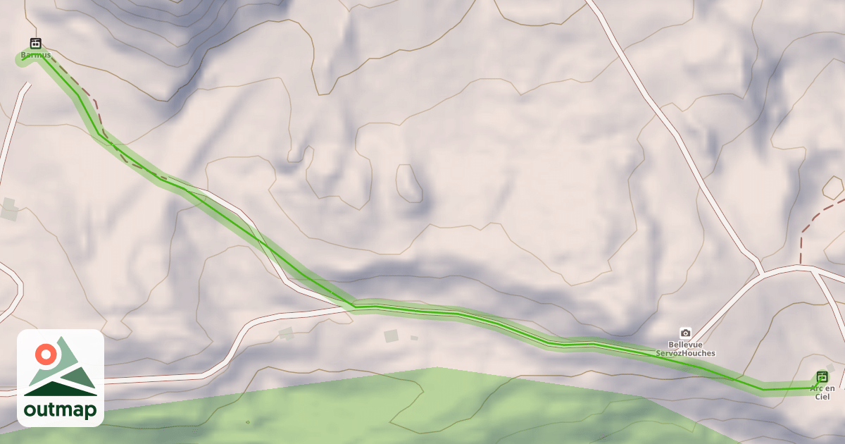 Map of Arc en ciel