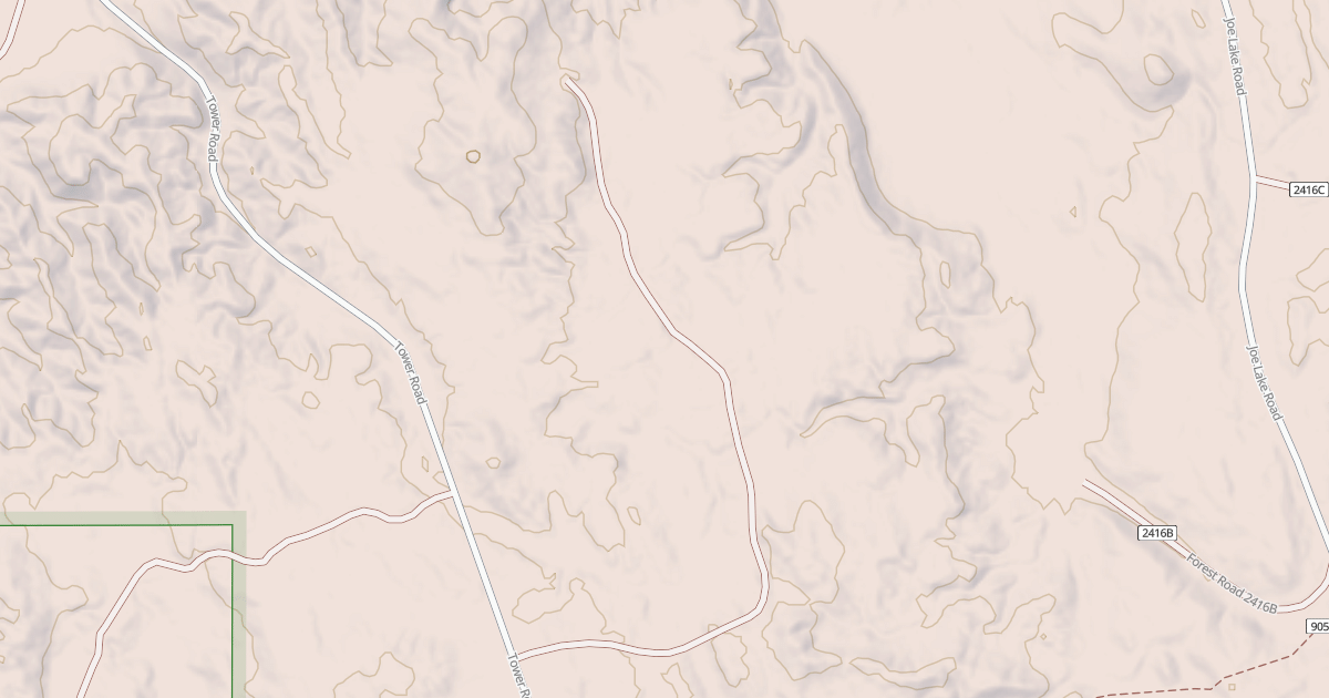 Map preview of ODELL POND