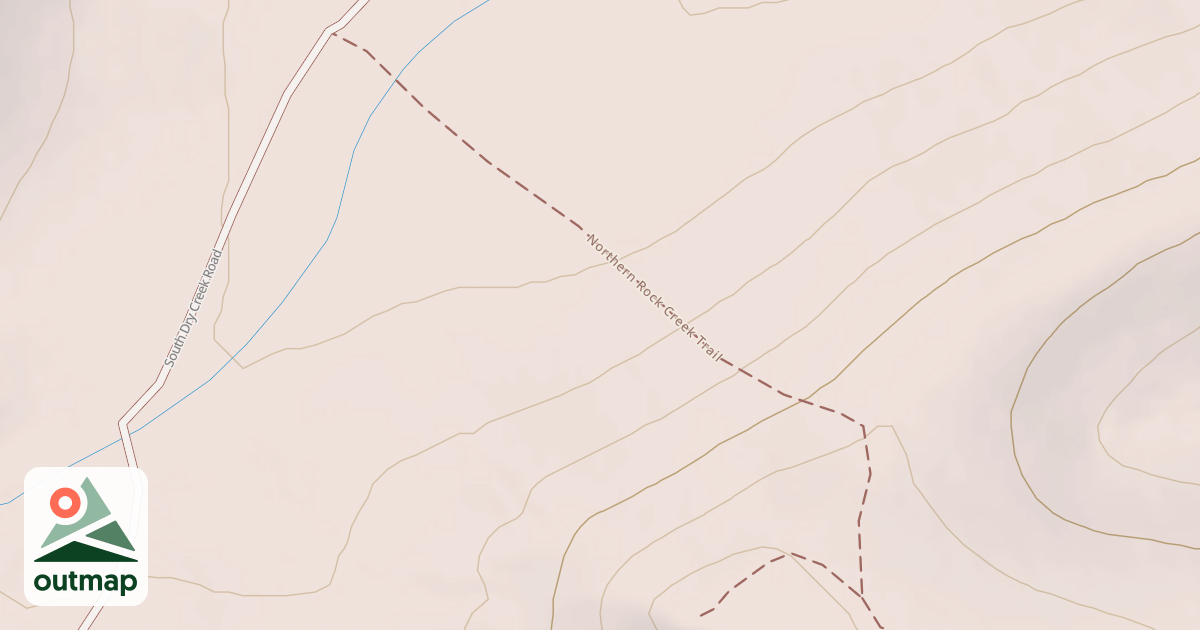 Map of Northern Rock Creek