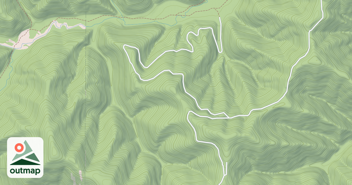 Map of Magee Pk-Bear Creek