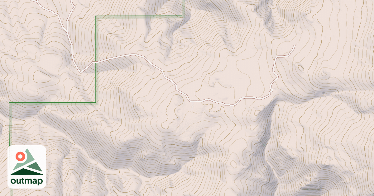 Map of POST HOLLOW
