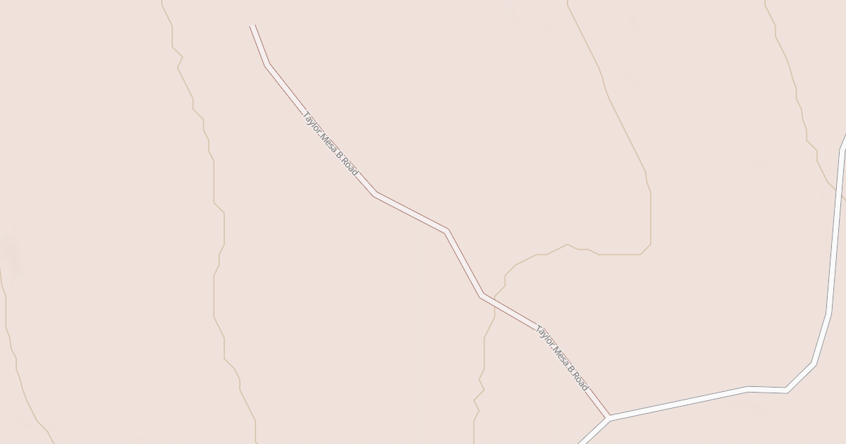 Map preview of TAYLOR MESA B