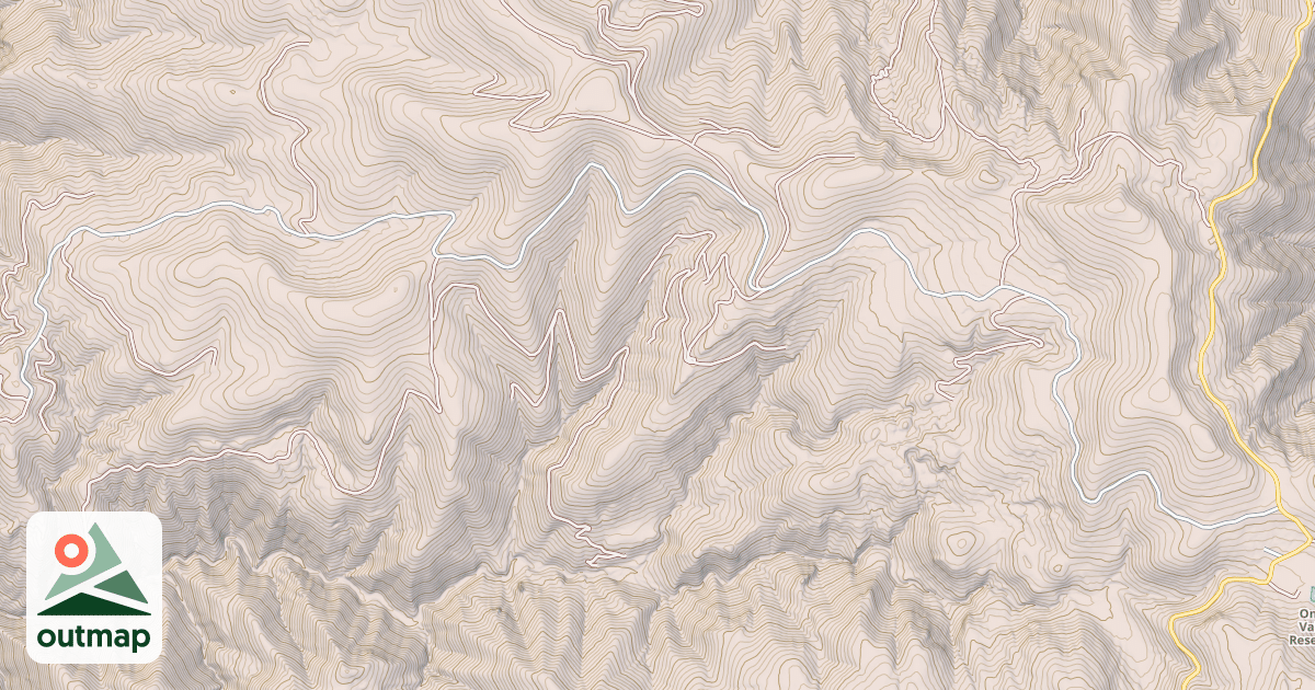 Map of BARKERS CABIN