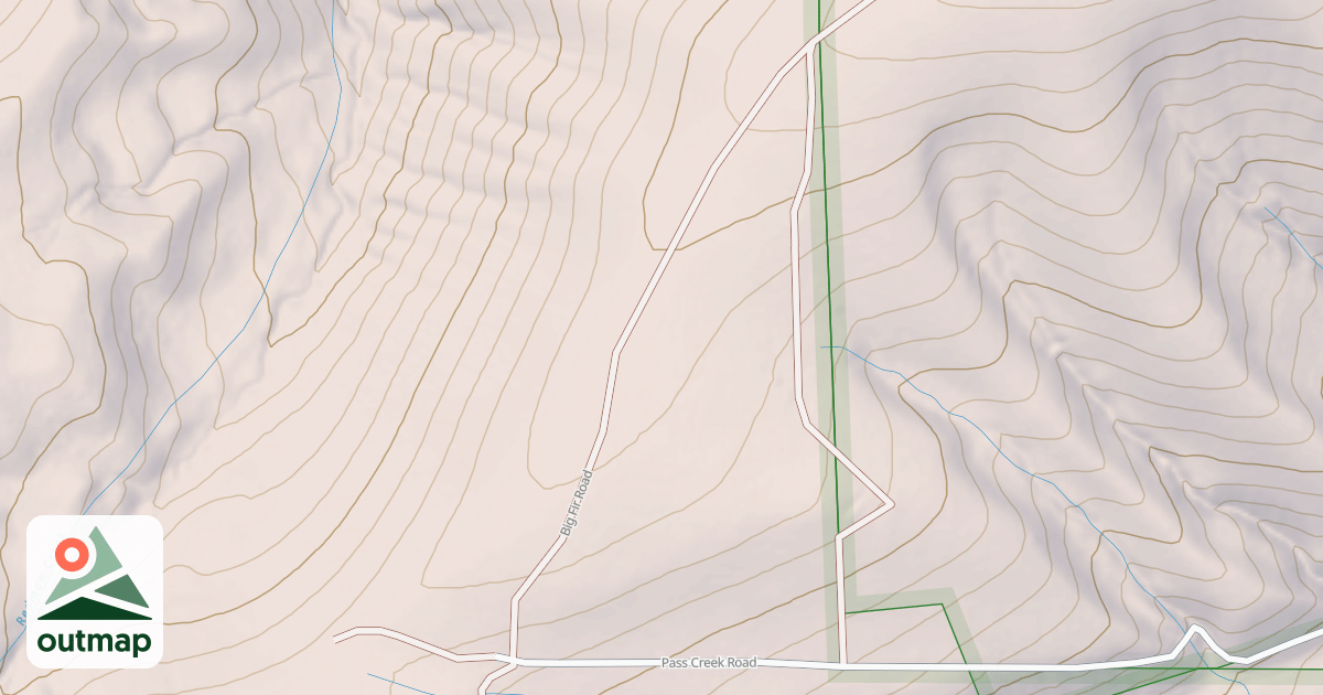 Map of BIG FIR