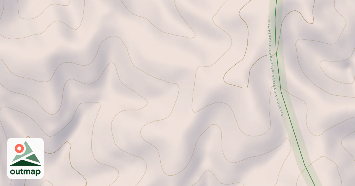 Map of NORTH BROWN