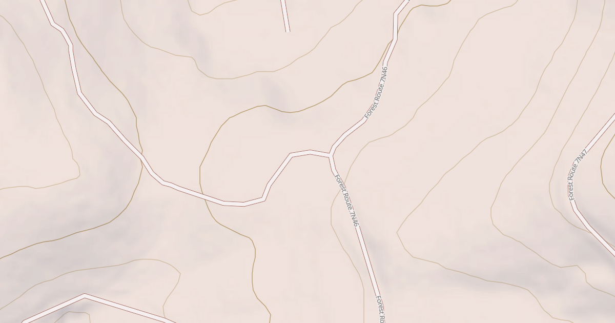 Map preview of USFS Motor Vehicle Use Map Roads {1A21102C-B11F-4AD6-BBE8-F7761AC91D0A}