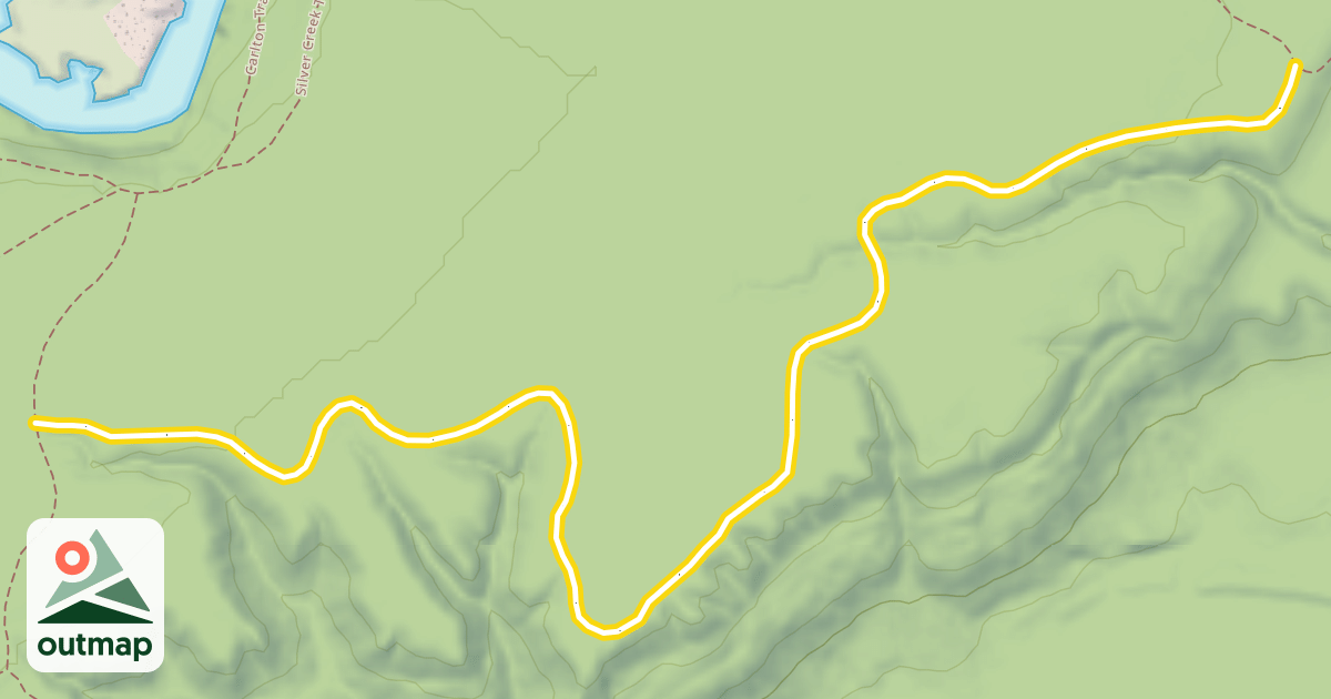 Map of East Ridge Trail