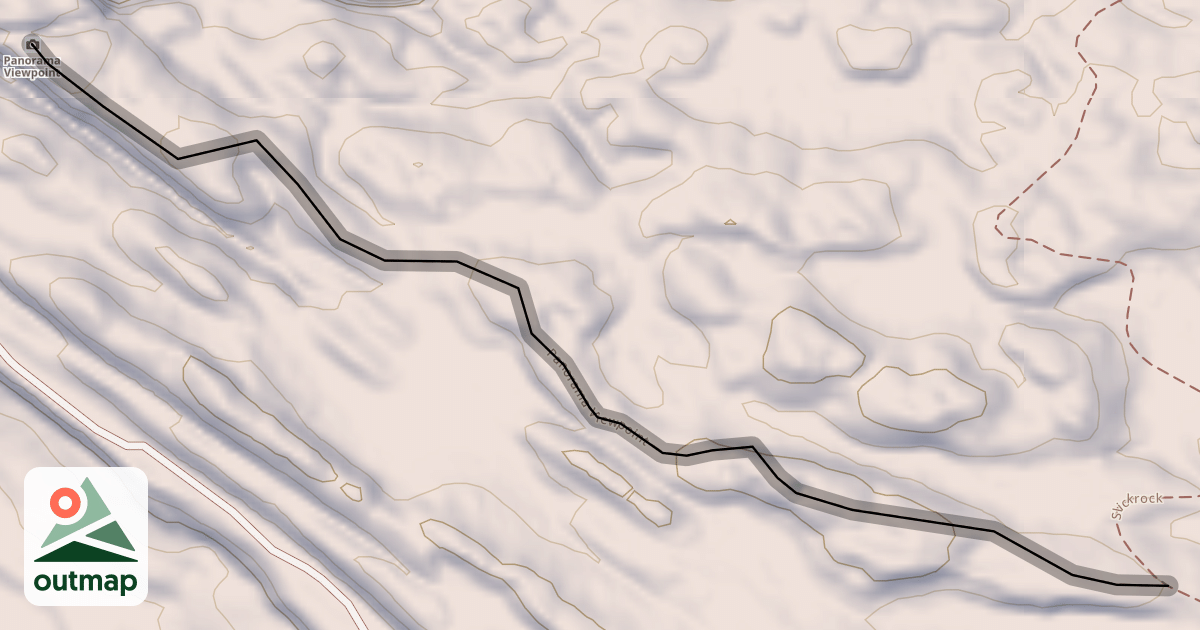 Map of Panorama Viewpoint